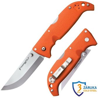 Cold Steel Zatvárací nôž Finn Wolf oranžová rukoväť (AUS8A)