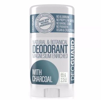 DEOGUARD tuhý dezodorant, aktívne uhlie 65g