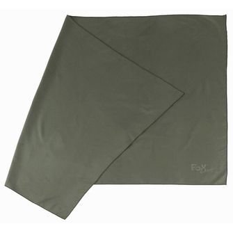 Fox Outdoor Cestovný uterák, "Quickdry", mikrovlákno, OD zelená, cca 130 x 80 cm