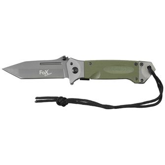 Fox Outdoor Nôž Jack jednoručný, OD green, rukoväť G10
