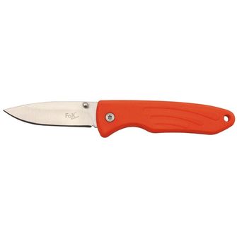 Fox Outdoor Nôž Jack jednoručný, oranžový, rukoväť TPR