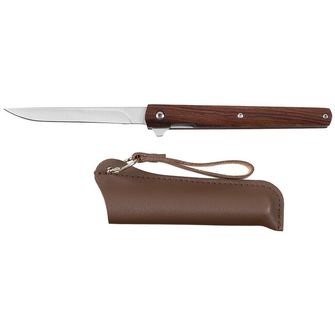 Fox Outdoor Nôž Jack Slim, jednoručný, drevená rukoväť
