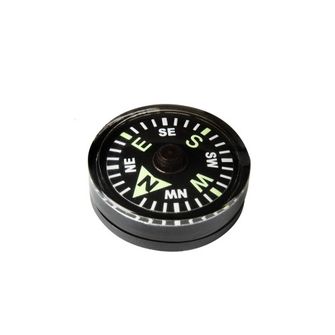 Helikon-Tex Kompaktný kompas Button Large - čierny