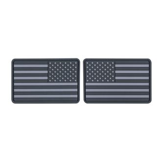 Helikon-Tex USA Small Flag (set - 2pcs.) - PVC - Grey