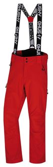 Husky Pánske lyžiarske nohavice Galti M červená
