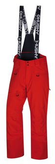 Husky Pánske lyžiarske nohavice Gilep M výrazne červená