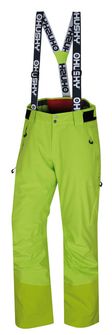 Husky Pánske lyžiarske nohavice Mitaly M výrazne zelená