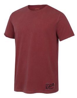 HUSKY pánske tričko Tee Base M, tmavá červená