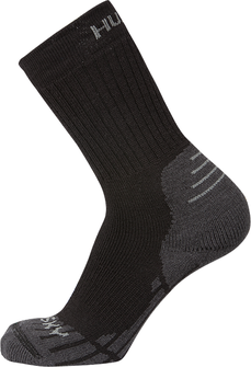 HUSKY ponožky All Wool, čierna