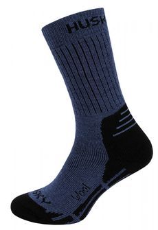 HUSKY ponožky All Wool, modrá