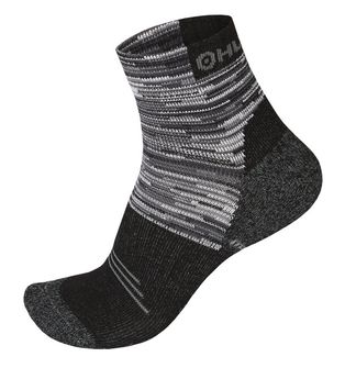 Husky Ponožky Hiking čierna/šedá
