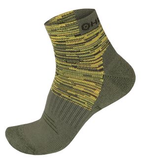 Husky Ponožky Hiking khaki/zelená