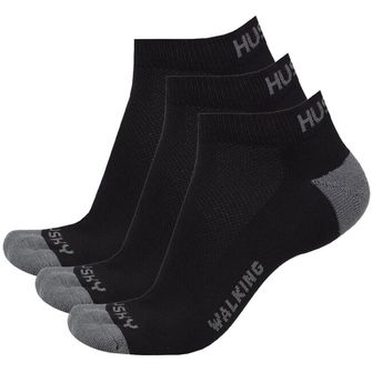 HUSKY ponožky Walking 3Pack, čierna