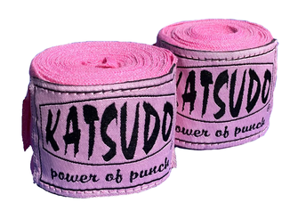 Katsudo box bandáže elastické 250cm, ružové