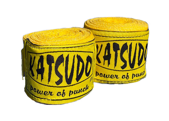 Katsudo box bandáže elastické 350cm, žlté