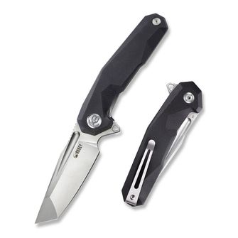 KUBEY Zatvárací nôž Carve Black G10 (D2)