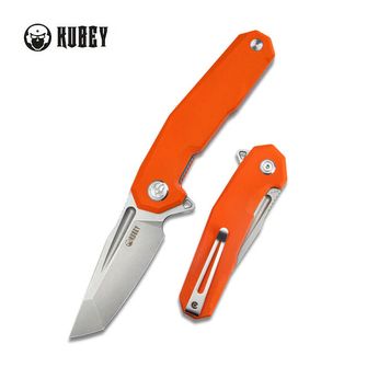 KUBEY Zatvárací nôž Carve, oceľ AUS 10, oranžová