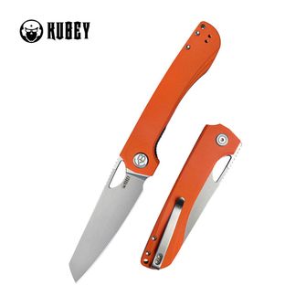 KUBEY Zatvárací nôž Elang Orange G10