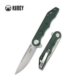 KUBEY Zatvárací nôž Mizo Green G10