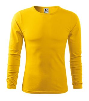 Malfini Fit-T LS pánske tričko s dlhým rukávom, žlté