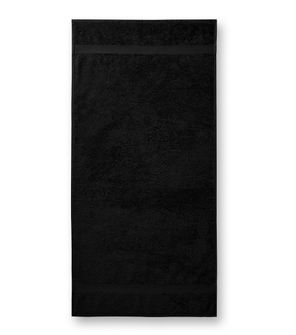 Malfini Terry Bath Towel bavlnená osuška 70x140cm, čierna