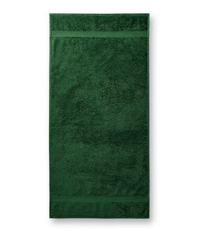 Malfini Terry Bath Towel bavlnená osuška 70x140cm, fľaškovozelená