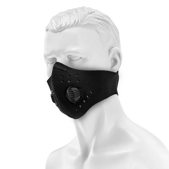 Maraton neoprénová anti-smogová maska - čierna