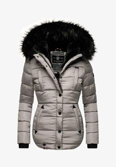 Marikoo LOTUSBLUTE dámska zimná bunda, zinc grey
