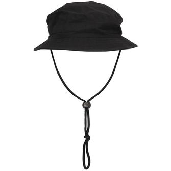 MFH Boonie Rip-Stop klobúk, čierny