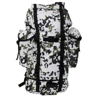 MFH BW nepremokavý ruksak vzor Snow camo 65L