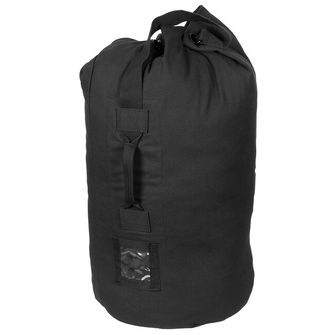 MFH Cestovná taška s popruhom na nosenie, čierna