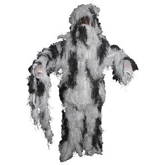 MFH Ghillie Suit maskovací komplet, snow camo