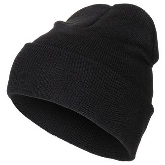 MFH jemne pletená čiapka, čierna