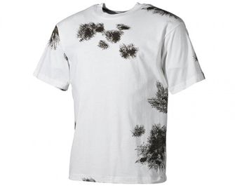 MFH maskáčové tričko vzor BW winter tarn, 160g/m2