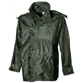 MFH nepremokavá bunda do dažďa PVC olivová