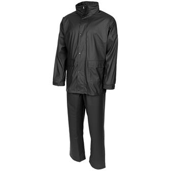 MFH Oblek do dažďa, "Premium", 2-dielny, čierny