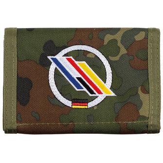MFH Peňaženka s logom D/F-brigáda, BW camo