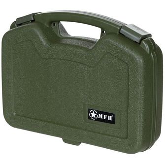 MFH Pištoľový kufor, plastový, veľký, uzamykateľný, OD green