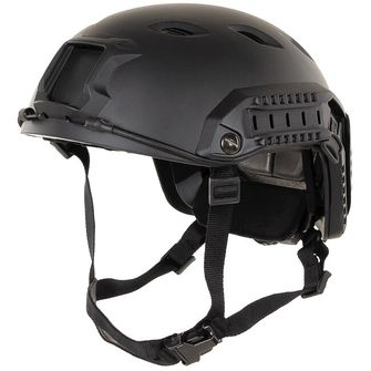 MFH US helma FAST-paratroopers, ABS-plast, čierna