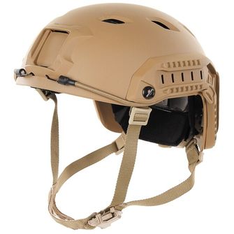 MFH US helma FAST-paratroopers, ABS-plast, coyote tan