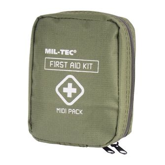 Mil-tec lekárnička First Aid Kit Midi, olivová