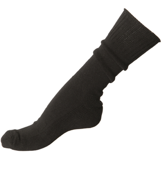 Mil-Tec ponožky - podkolienky US froté 1 pár, čierne