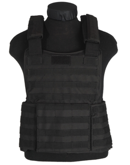 Mil-Tec taktická polstrovaná vesta Modular System, čierna