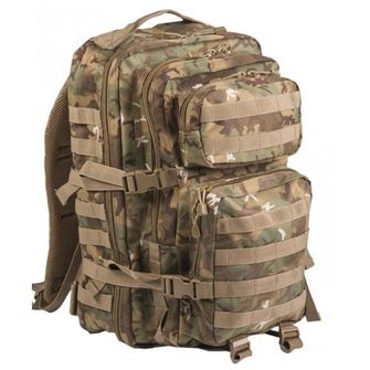 Mil-Tec US assault Large ruksak Woodland-Arid, 36L