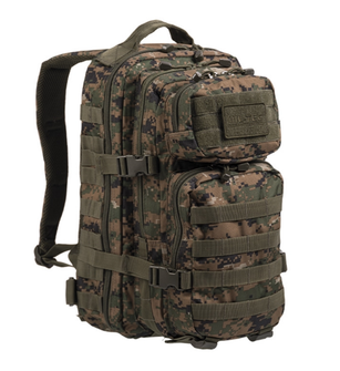 Mil-Tec US assault Small ruksak digital woodland, 20L