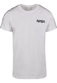 NASA pánske tričko Rocket Tape, biele