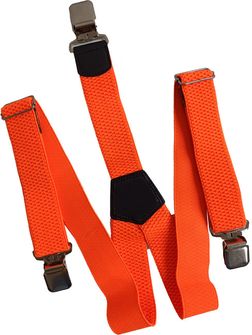 Natur traky na nohavice clip, oranžové
