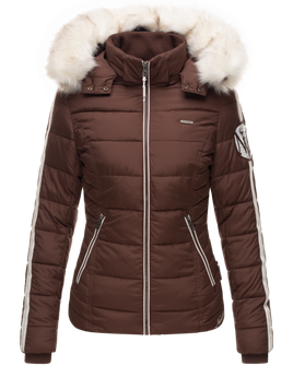 Navahoo KHINGAA´S Dámska zimná bunda s kapucňou, chocolate