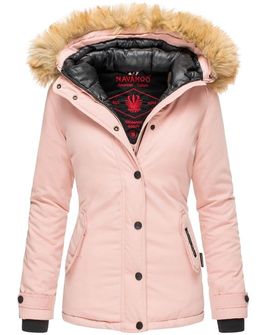 Navahoo Laura dámska zimná bunda s kapucňou, ružová