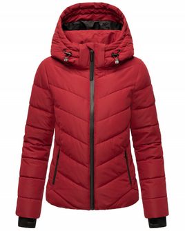 Marikoo SAMUIAA dámska zimná bunda s kapucňou, dark red